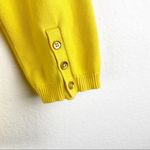 Talbots Pima Cotton Blend 3/4 Sleeves Button Detail V-Neck Sweater, Size Large Photo 7