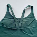 Girlfriend Collective  Lou Sports Bra V-Back Green Size XXL NEW Photo 4