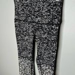 Lululemon Wunder Under Pant Ice Breaker White Black / Iced Wave White Black sz 6 Photo 2