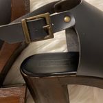 Topshop  shoes sandals black in excellent condition made in Italy real leather Photo 7