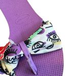 Havaianas  You Saint Tropez Sandals Slides Bold Colorful Eye Print Size 9 NWT Photo 3