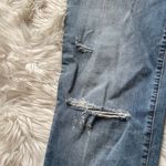 Sneak Peek High Rise Girlfriend Jeans Blue Size 31 Photo 5