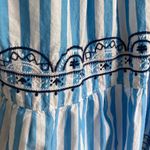 Hatley|Striped Long Sleeve Tiered Dress sz small Blue Photo 7