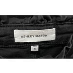 Ashley Mason ASHLEY MANSON Black Denim Jeans Photo 1