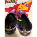 Crocs Pokemon Gengar Classic Clog Adult Size M6 W8 Purple Pink Gengar Charms New Photo 3