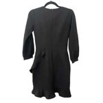 WAVERLY GREY Ruffled Mini Dress NWT Sz XS Black Photo 1