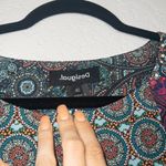 Desigual NWT Blue Maritsa Boho Mandalas Dress Size Medium Photo 5