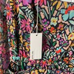 Anthropologie BTFL floral one shoulder‎ long sleeve midi dress small vacation  Photo 6