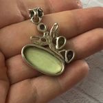 Sterling Silver Multi Gemstone Fairy Pendant Yellow Photo 4