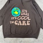 Lonely Ghost  Women’s Sweatshirt Hoodie Pullover It’s Cool To Care 2021 Brown XXL Photo 4