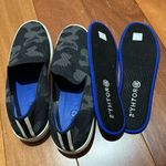 Rothy's  The Sneakers Womens Black Gray Camo Slip On Comfort Casual Shoes size 9.5 Photo 7