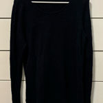White + Warren Navy Blue 100% Cashmere Sweater Size M Photo 0