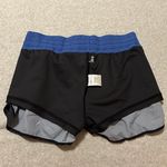 Rebel Athletics Cheer Athletics Shorts By Rebel Athletic Size Adult Small Black Blue Lined Photo 3