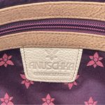 Anuschka  “Garden Jewels” Hand Painted Shoulder Bag Medium Handbag Purse New Photo 6