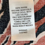 Nordstrom BP. by | NWT | XXS | Brown Burnout Tiger Stripe Long Sleeve Mini Dress Photo 7