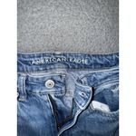 American Eagle  Jeans Women 0 Distressed Plaid‎ Patch Frayed Denim Pants Photo 7