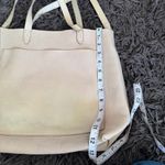 Madewell Leather Medium Transport Tote natural color Photo 6