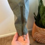 Patrizia S By Mondi Germany Green High Waisted Zipper Cropped Trousers Size 18/L Photo 6