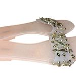 Cape Robbin  blush pink and gold studded sandals women’s size 8 Photo 2