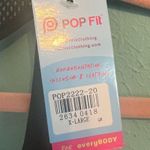 POP Fit Natasha Workout Tank Top Black XL NWT New Mesh Racerback Photo 2