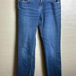 Woolrich Jeans Size 6 Womens Mid Rise Dark Wash Blue Denim Straight Photo 0