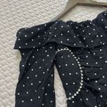 Self Portrait $746 NWOT Self-Portrait Black Diamante Off-Shoulder Mini Dress Size 4 Photo 11