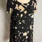 American Age Black and Cream Graphic Relaxed Tee Photo 0