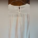 Blue Rain Black and White Graphic Long Sleeve Blouse Photo 4