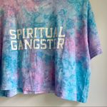 Spiritual Gangster NEW  Tie Dye Graphic Crop Top Photo 6