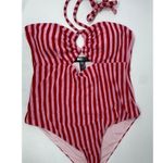 Beach Riot Phoenix Candy Cane Stripe Terry One Piece Size XL Photo 10
