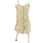 Privy NWT CARLA MIDI DRESS IN CREAM SIZE SMALL Photo 2