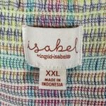 Ingrid & Isabel Maternity Babydoll Top Maternity XXL Pastel Plaid Tie Front Blue Size undefined Photo 5