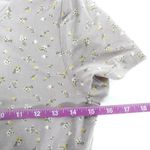 Hollister Women’s | | Purple Floral Mesh Lined Crop Top - Medium Photo 6