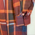 𝅺NWT PETERSYN Adele Shirt Dress Gotham Plaid Small Photo 12