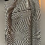 ZARA Plaid Career Business Stretchy Ankle Pants Slacks Gray & Blue Size XS Photo 11