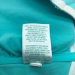 Kona Sol  Bikini Top Terry Textured Solid Bandeau Removable Cups Blue M Photo 3