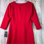Lauren Ralph Lauren Size 10 Petite Red 3/4 Sleeve V Photo 7