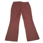 Theory Erstina Aprroach Flare Crop Capri in Color Rust Coastal Career Chic 8 Photo 2