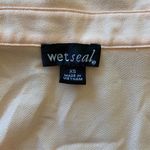 Wet Seal Petal Pink Scalloped Crop Top Photo 3