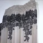 Maurice's Gray Sheer Blouse with Fitted Waistline Photo 2