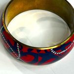 💎Nautical anchor themed red and blue bracelet. Costume piece. Photo 3