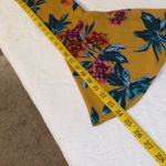 Everly dress floral print long bell style sleeves keyhole opening lined size Med Photo 5