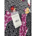 Free People Dream Darlin' Printed Deep V-Neck Top Women’s Size Small Photo 6