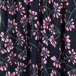 Unbranded Knit Maxi Dress Elbow Length Sleeve Floral Skirt Size XL Extra Large Pink Photo 0