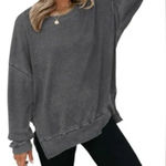 Sonoma  Goods For Life® Quilted Fleece Sweatshirt Grey XL NWOT Photo 0