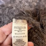 Free People  light as a feather fuzzy gray hoodie soft sz XS oversized cut Photo 10