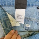 BLANK NYC Raw Hem The Fulton Denim Roll Up Shorts in Blue Steel size 28 🆕 Photo 3