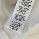 frame denim NEW FRAME Le Hollywood High Waist Ripped Crop Straight Leg Jeans Blanc Rips 25 Photo 13