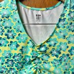 Title Nine Diamalete Athletic Exercise Short Sleeve Mini Dress Floral Small S Photo 3