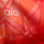 Alo Size Medium Leggings Pink Geometric Capri Cropped Athletic Gym‎ Running Photo 3